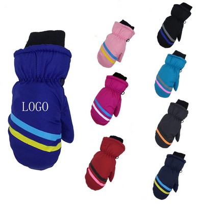 Child Winter Skiing Gloves